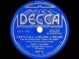 1936 Bing Crosby - Let’s Call A Heart A Heart