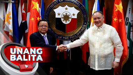 DND Sec. Gibo Teodoro at Chinese Amb. Huang Xilian, pinag-usapan ang kapayapaan at pagpapalakas ng ugnayan ng Pilipinas at China | UB