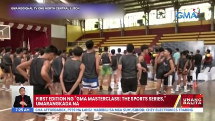 First edition ng "GMA Masterclass: The Sports Series", umarangkada na | UB