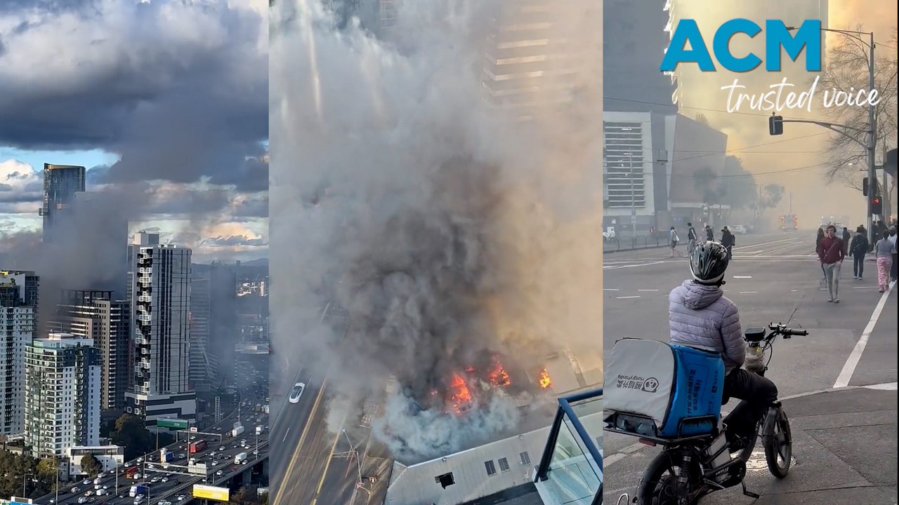 Melbourne factory fires being treated as suspicious