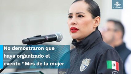 Sandra Cuevas es exonerada de acusaciones por peculado y promoción personalizada