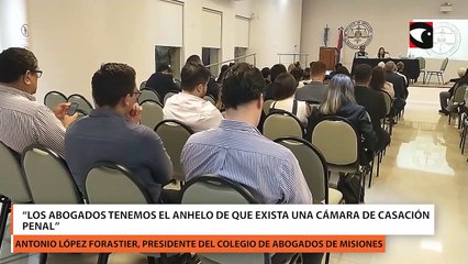 Jornadas en Posadas sobre Casación Penal
