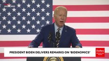 Marjorie Taylor Greene's District! - Biden Gets Laughs Invoking GOP Firebrand In Bidenomics Speech