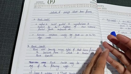 METHODS OF RAISING SHORT TERM FINANCE