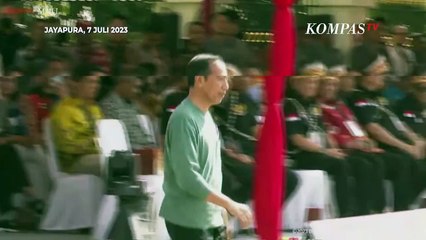 Sambutan Jokowi di Papua Street Carnival, Optimis Industri Kreatif Papua Maju!