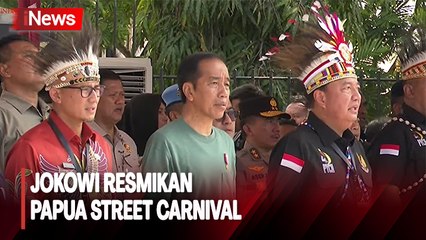 Presiden Jokowi Resmikan Pembukaan Papua Street Carnival Hari Ini