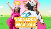 Los Meñiques De La Casa - La Vaca Lola, La Vaca Loca con Hermanitas Cardenas