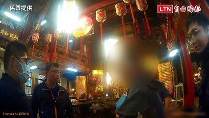 「陳其邁同學」偷車被逮  打死不承認瞎扯要打110(民眾提供)