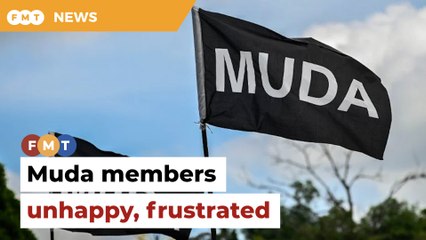 Unhappy Muda members even have trouble leaving party