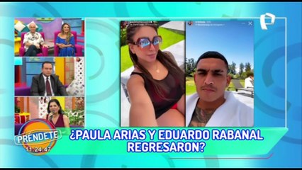 ¿Paula Arias y el futbolista Eduardo Rabanal regresaron a pesar de infidelidad?