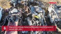 Enkazdan çıkarılan araçların akıbeti belli oldu