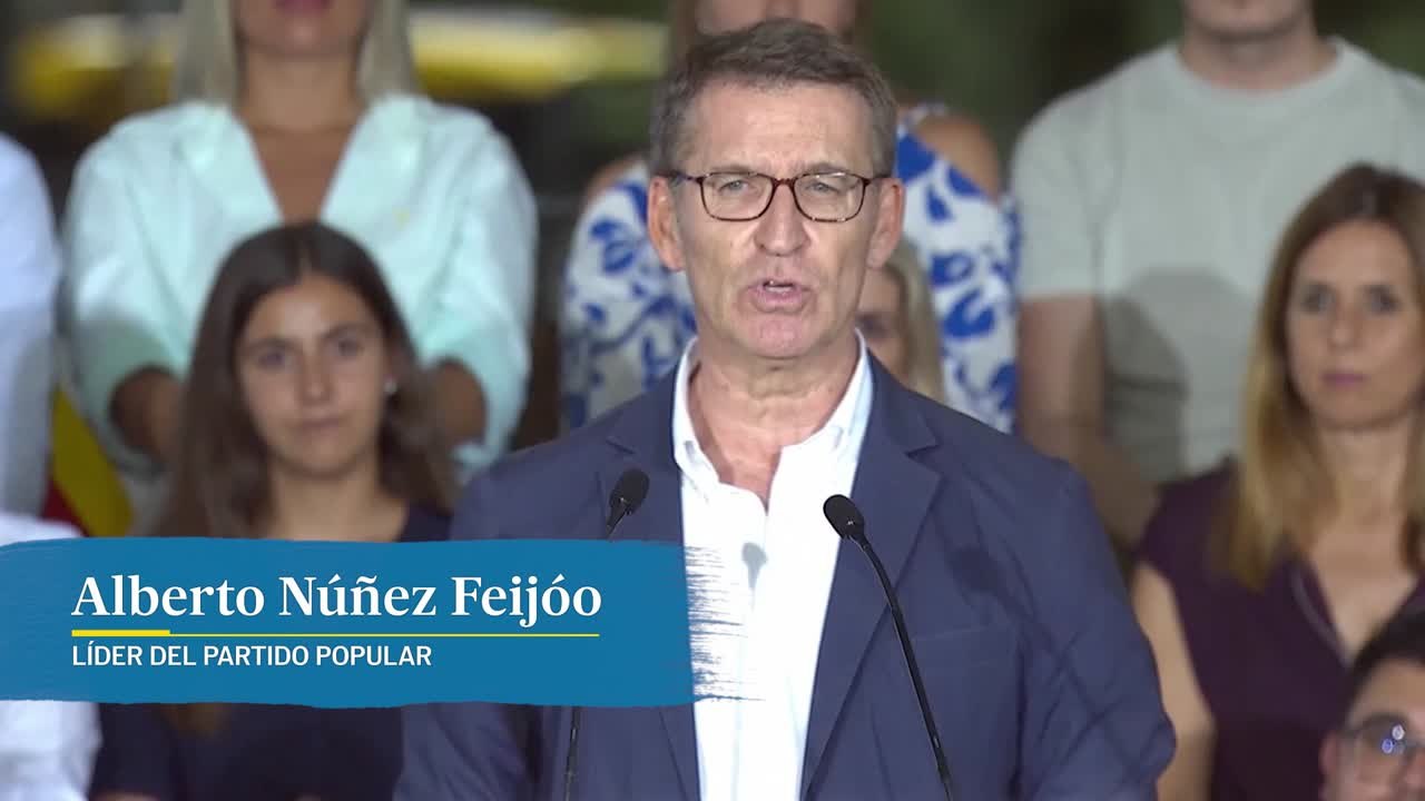 Alberto Núñez Feijóo: ‘‘Hay que unir a todos los españoles porque creo que se puede gobernar mejor”