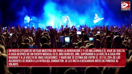 Especialistas piden a los asistentes a los festivales dormir antes de conducir