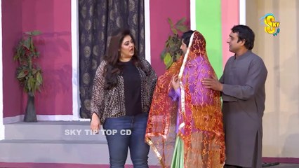 Agha Majid and Sajan Abbas - Priya Khan - New Stage Drama 2023 - Maza Aa gaya