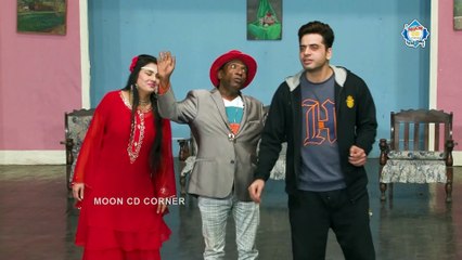 Lucky Dear and Payal Choudhary - With Saqi Khan Latest Stage Drama Luk Di Lakeer - Comedy Clip 2023