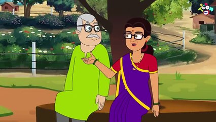 New Carrom Board _ CARROM Player _ Animated Stories _ English Cartoon _ Moral Stories _ PunToon Kids