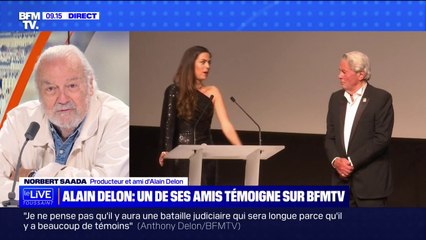 "Depuis quelques mois j'avais plus de nouvelles du tout" témoigne Norbert Saada, producteur et ami d'Alain Delon