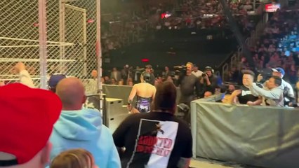 Rhea Ripley Enters WarGames!!