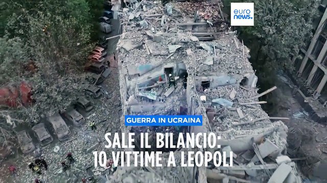Attacco russo su Leopoli, aumenta il tragico bilancio: dieci vittime