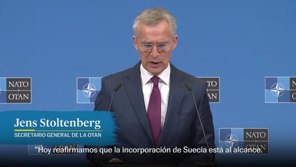 Jens Stoltenberg: "Hoy reafirmamos que la incorporación de Suecia está al alcance"