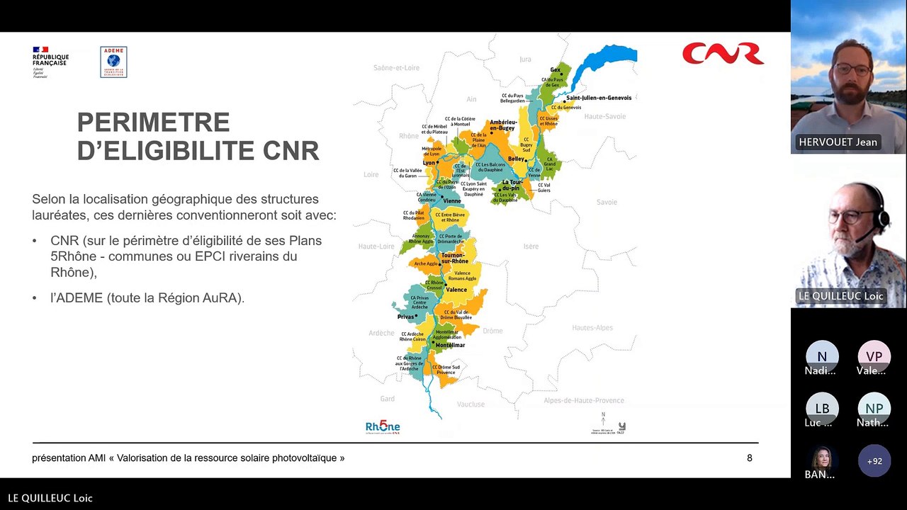 WEBINAIRE de présentation de l’AMI « ressource solaire sur le patrimoine public »