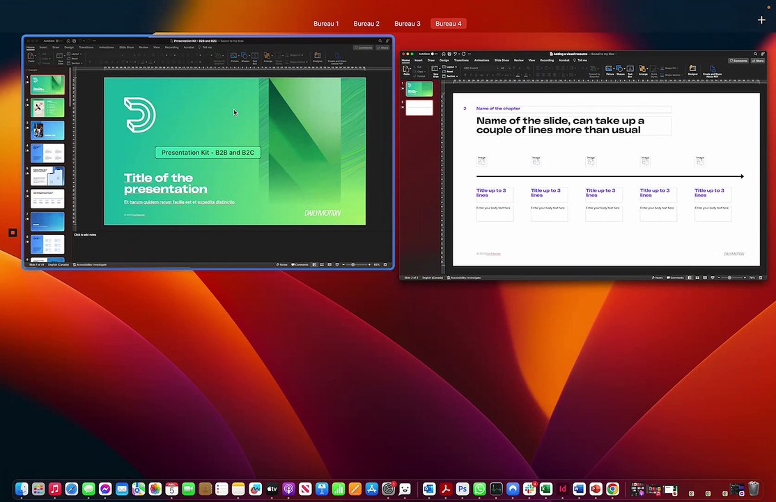 Exploring Levels, Layouts, and Colors in PowerPoint Templates