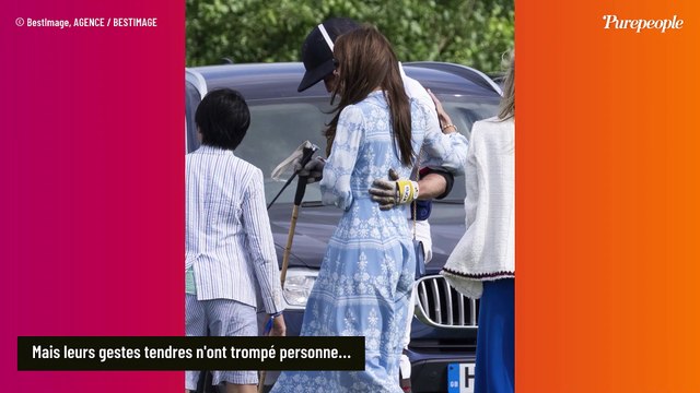 Kate Middleton : Très rare baiser en public avec son mari William, la princesse si fière de ses performances