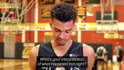 Wembanyama explains clash between security guard and Britney Spears