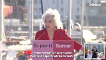 El discurso contra la censura de PP y Vox de Marisa Paredes: 