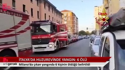 İtalya'da huzurevinde yangın: 6 ölü