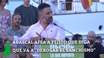 Abascal afea a Feijóo que diga que va a 