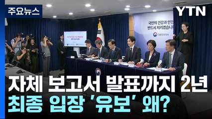 2년 검증해놓고...정부, 최종 입장 '유보' 왜? / YTN