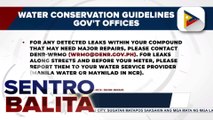 Guidelines para sa pagtitipid ng tubig ng government agencies, inilatag ng DENR-WRMO