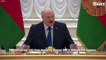 Lukashenko says he could launch Russian nukes and confirms Prigozhin 'back in Russia'