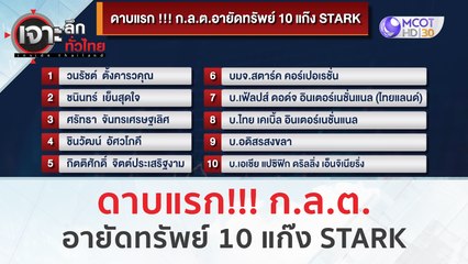 ดาบแรก!!! ก.ล.ต. อายัดทรัพย์ 10 แก๊ง STARK | เจาะลึกทั่วไทย (7 ก.ค. 66)