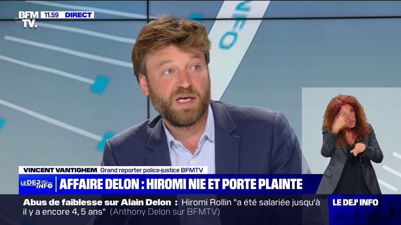 Affaire Delon: Hiromi Rollin annonce qu'elle va porter plainte pour "violences volontaires aggravées" contre des membres de la famille de l'acteur