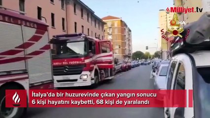 İtalya’da huzurevinde yangın faciası: 6 ölü, 68 yaralı