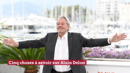 5 choses à savoir sur Alain Delon