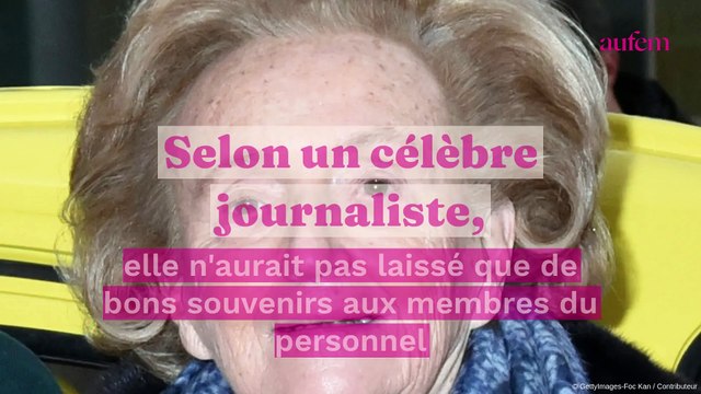 Bernadette Chirac désagréable à l'Élysée ? Révélation sur son attitude avec le personnel