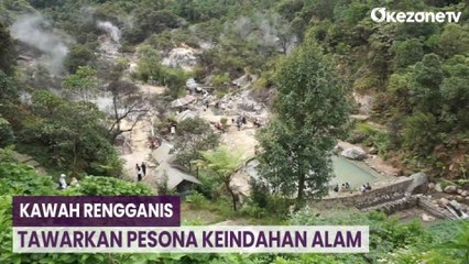 Intip Indahnya Kawah Rengganis Ciwidey, Panorama Alam dengan Pesona Kawah Hijau Eksotis