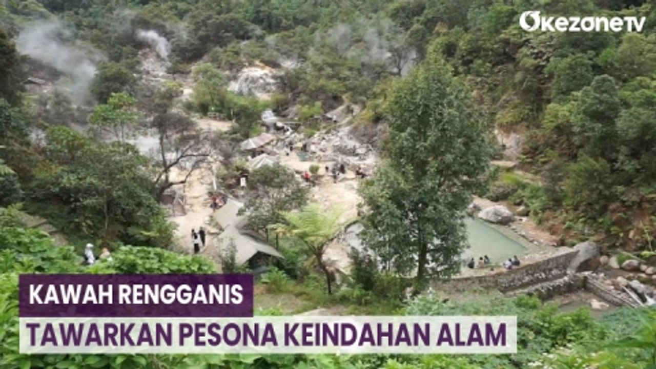 Intip Indahnya Kawah Rengganis Ciwidey, Panorama Alam dengan Pesona Kawah Hijau Eksotis