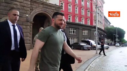 Zelensky in Bulgaria, ecco l'incontro con il Presidente Radev