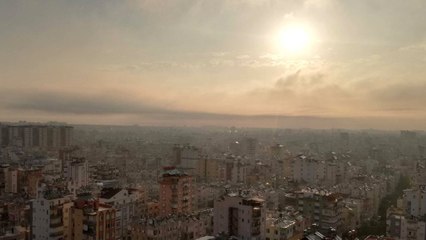 Antalya’yı nem bulutları kapladı