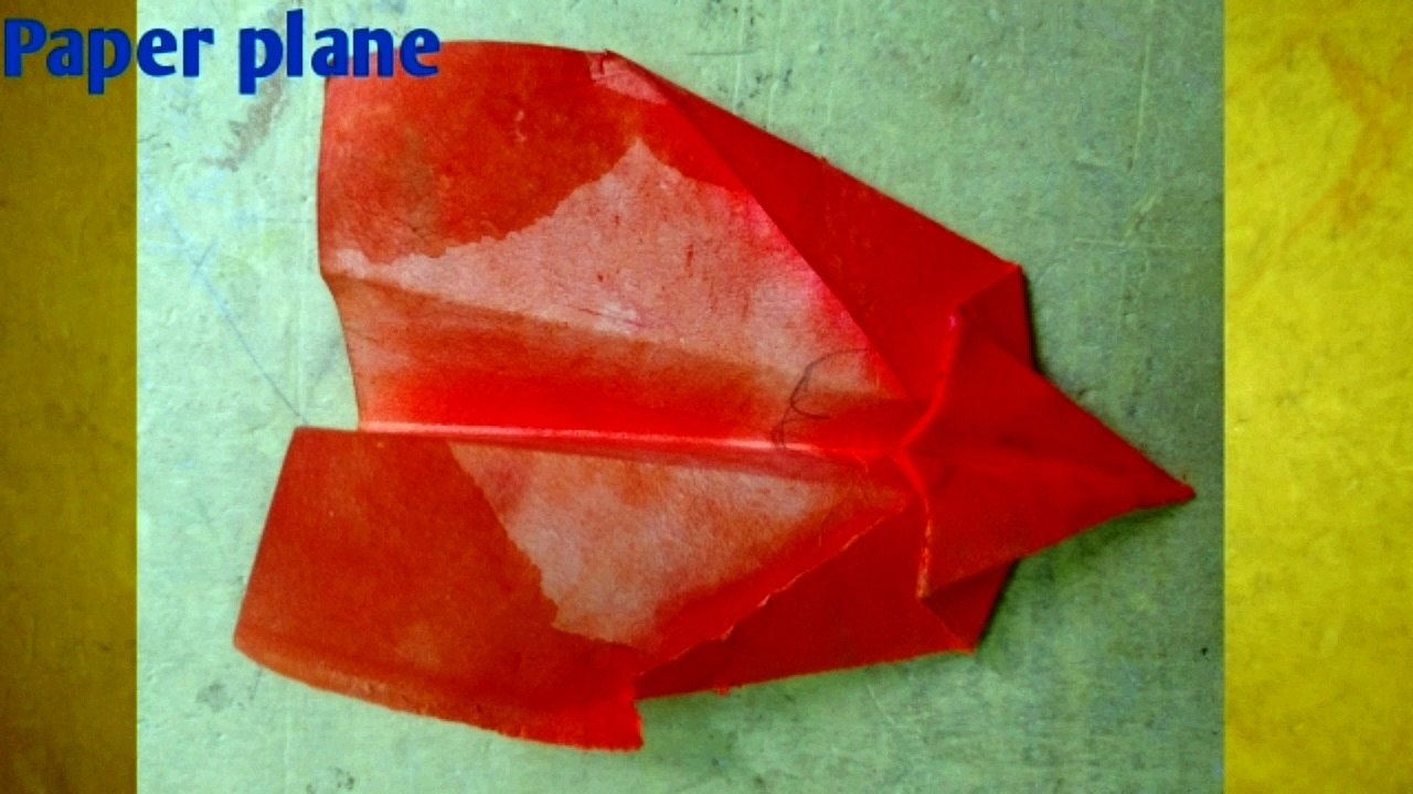 how-to-make-paper-plane-video-dailymotion