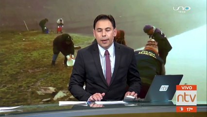 Continua la limpieza en la laguna Corani