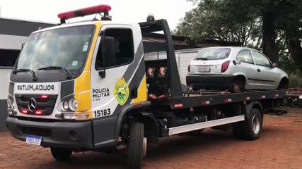 Carro com registro de furto é recuperado pela Polícia Militar