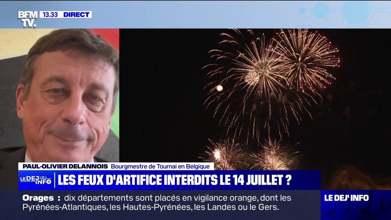 Émeutes: le bourgmestre de Tournai en Belgique interdit la vente de feux d'artifice "par acte de solidarité"