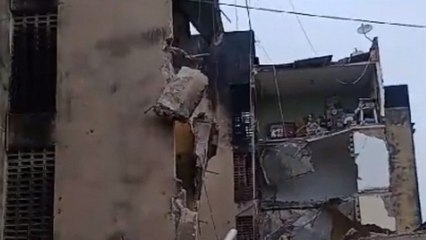 Prédio desaba e deixa pessoas soterradas em Pernambuco