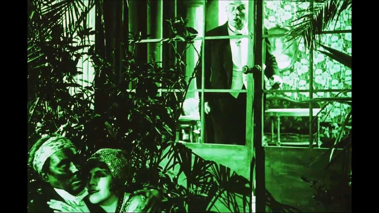 Der fremde Fürst (1918) lostfilm fragment with Paul Wegener, Lyda Salmonova