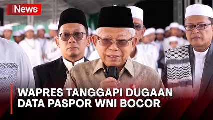 Jutaan Data Paspor WNI Diduga Kembali Bocor, Wapres Minta Semua Instansi Perketat Pengamanan
